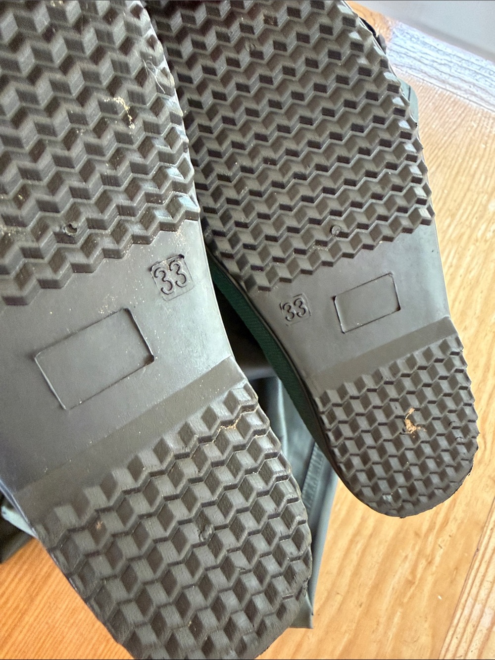 Kids’ fishing waders boot size 33 - Picture 2 of 4